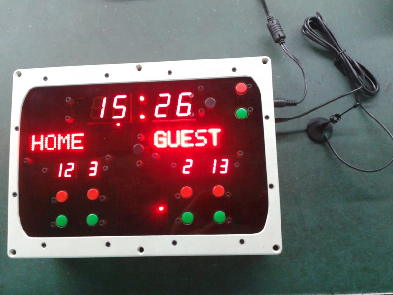 Scoreboard Digital - Удаленная беспроводная электронная цифровая футбольная волейбольная