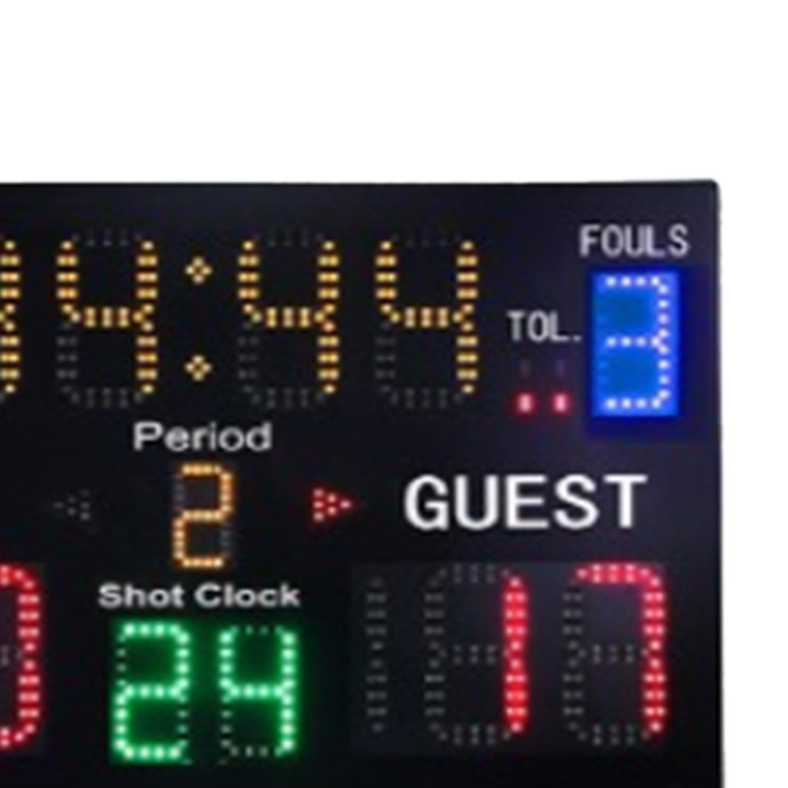 Scoreboard Digital - Крытая баскетбольная доска с удаленным электронным