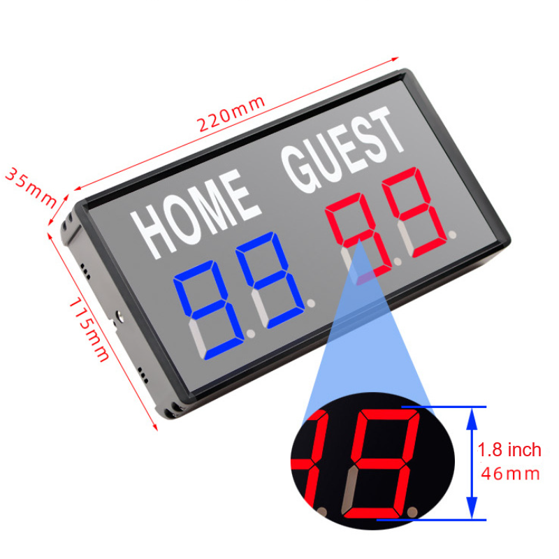 4-значное светодиодное электро – обзор и цена Scoreboard Digital