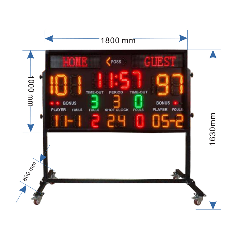 Наружное светодиодное табло дл – обзор и цена Scoreboard Digital