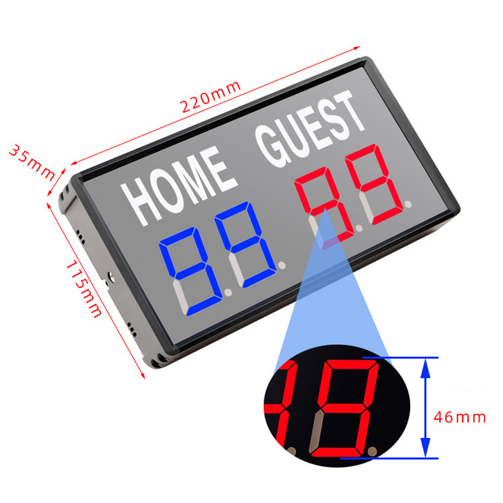Портативное 4-значное светодио – обзор и цена Scoreboard Digital