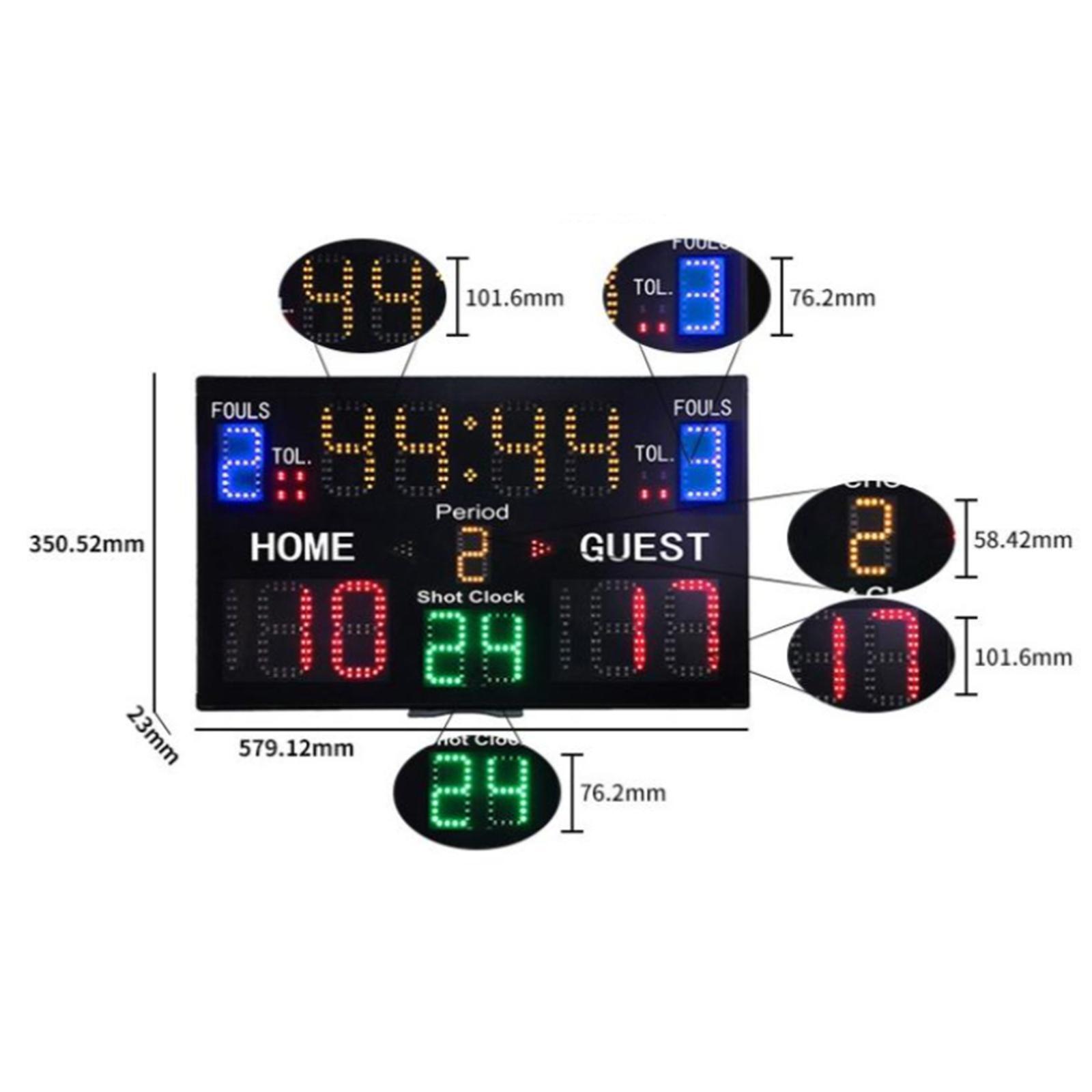 Крытая баскетбольная доска с у – обзор и цена Scoreboard Digital